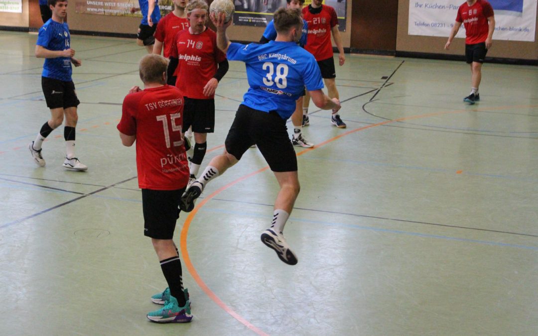 Saisonstart gegen den TSV Göggingen