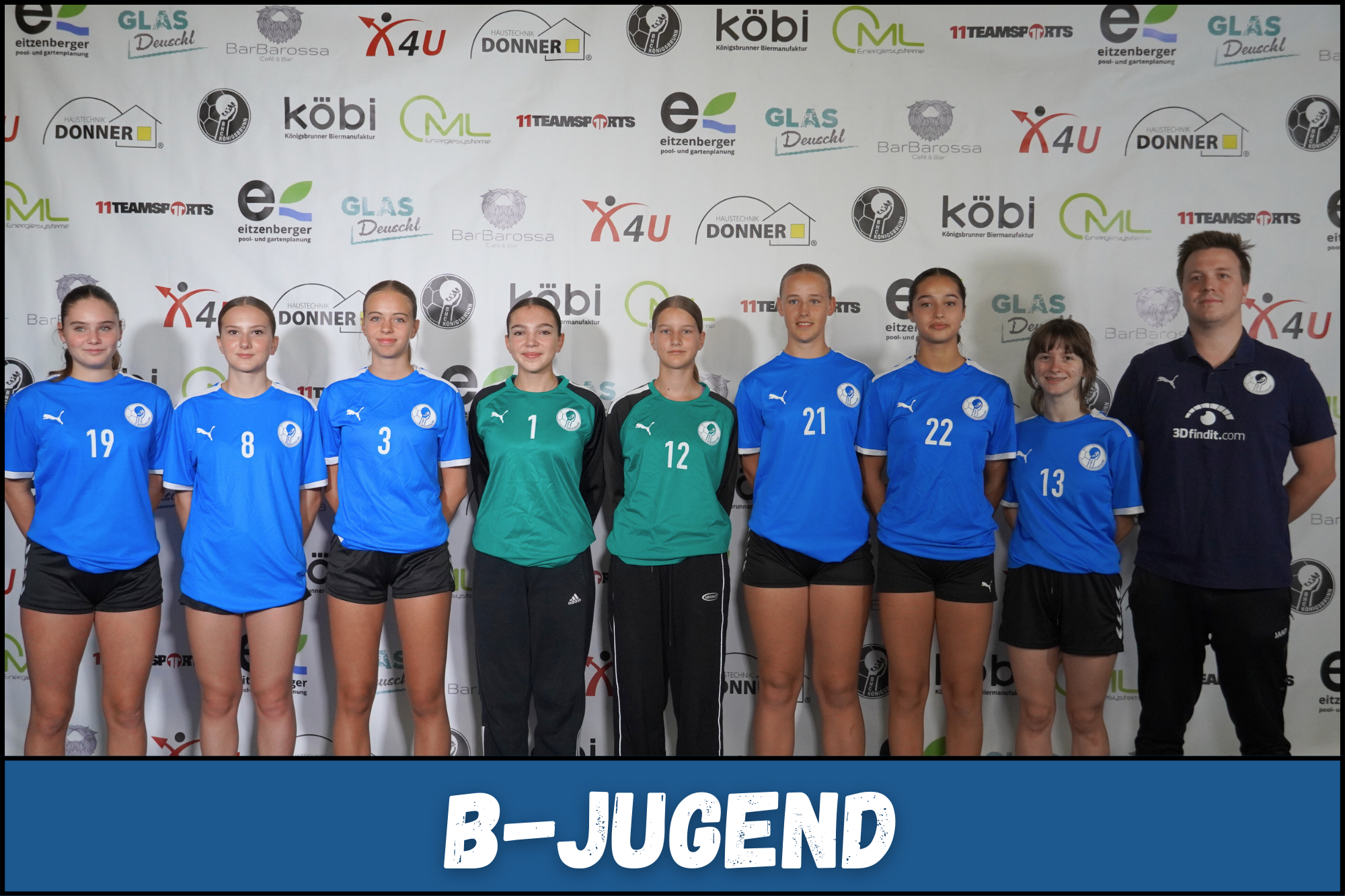 36 Mannschaftsfoto weibliche B-Jugend