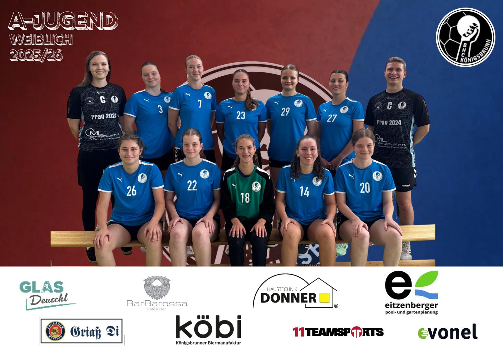86f25d89-1fbc-40be-b52c-48e2d8d30a23 Mannschaftsfoto weibliche B-Jugend